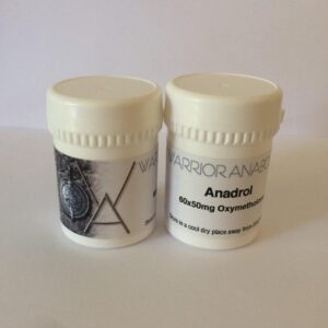 Anadrol Warrior Anabolics 60 x 50mg | Anabolic District Shop