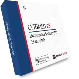 Deus Medical Cytomed 25 (T3) 50 Tabs | Anabolic District Shop