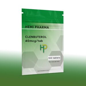 Hemi Pharma Clenbuterol (Clen) 40mcg | Anabolic District Shop