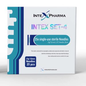 INTEX SET-4 23G Blue Needles 32mm | Anabolic District Shop