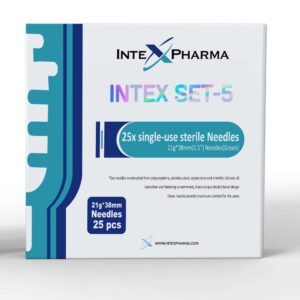 INTEX SET-5 21G Green Needles 38mm | Anabolic District Shop