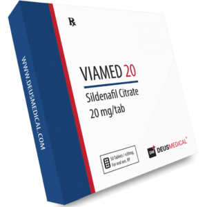 Deus Medical Viamed 20 Sildenafil 50x20mg | Anabolic District Shop